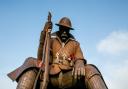 Ray Lonsdale created Seaham’s iconic ‘Tommy the soldier’ statue.