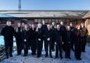 Northumbria Police's newly recruited apprentice team of trainee call handlers