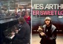 North East singer James Arthur left his fans shocked after he played an impromptu show inside a London train station