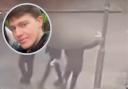 A video has emerged showing youths taking down a poster seeking to help find missing teen Lewis Penfold-Roche who went missing from Billingham on January 28 Credit: CONTRIBUTOR