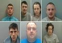 These seven criminals have been locked up in the last month and are starting March behind bars.