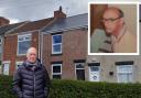 Dave Farry's childhood home in West Street, Ferryhill, became the target of abuse when it emerged his father has been infected with HIV
