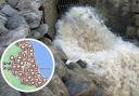 The data published by the Environment Agency (EA) reveal there were 46,492 sewage spills from monitored storm overflows in the Northumbrian Water area in 2023