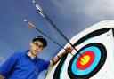 15 year old Matthew Mason of Durham is the Durham and Northumbria U18 novice Archery Champion for 2009. Picture: SARAH NICHOLSON