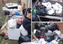 More than 25 tonnes of fly-tipping were cleared from Wicklow Street in Middlesbrough over the past week Credit: MIDDLESBROUGH COUNCIL