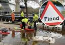 Flood warnings have been put in place by the Environment Agency across the North East as Storm Kathleen continues Credit: NNP