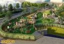 Artist's impression of new play park in Seaburn