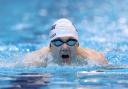 Lyndon Longhorne in action at the British Swimming Championships
