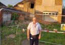 Councillor Chris Jones at the Manor Farm site in Kirkleatham