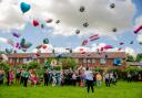 Balloons were released over Darlington on Monday (May 27) for 10-year-old Darlington mudslide victim Leah Harrison.