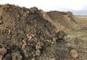 Some of the waste illegally dumped at School House Farm, Kiln Pit Hill, near Consett