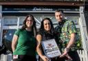 Konstadina Makridaki, Maria Zaimaki and Vangelis Saloustros of Deli-cious on Darlington's High Row