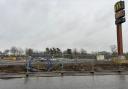 New pictures show progress at the retail site on Faverdale Industrial Estate, Darlington
