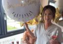 Joanne at her clinic opening in Seaham