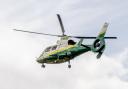 An air ambulance