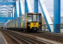 Metro on QE2 Bridge