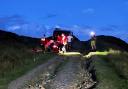 Crews were called to Ingleby Incline.