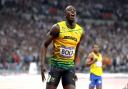 DOUBLE JOY: After winning the 100m on Sunday night, Usain Bolt followed up last night with victory in the Olympic Stadium. Picture: Chris Booth
