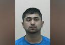Mohammed Khan starting a near-14-year prison sentence for attempted burglary and robberies in Birmingham, Leeds and Newcastle