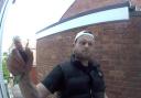 Unregistered gas fitter Alexander Robson caught on a customer's ring doorbell camera
