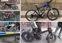 E-bikes, scooters and adapted bikes seized by police in recent weeks