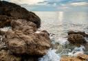Easington beach is usually a quiet spot to relax on.