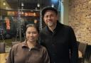 Newcastle-born Hollywood star Charlie Hunnam during a visit to Chilli Padi, whose Durham restaurant has become known for its authentic Malaysian dishes and vibrant flavours.