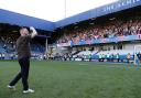 Middlesbrough head coach Kim Hellberg celebrates at QPR
