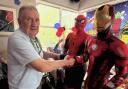 Residents at Acorn Meadow Care Home in Northwich enjoyed a superhero summer party, raising funds for Alzheimer's Society