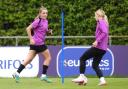 Ella Toone, left, and Chloe Kelly miss out on England’s game against Greece game (PA)