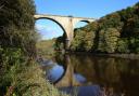 ROYAL HONOUR: The Victoria Viaduct over the River Wear - England's tallest railway viaduct