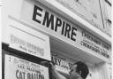 LOCAL CONNECTION: Francis Langford reopens theWingate Empire cinema in September 1970.