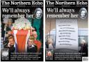 The two front pages
