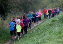 Runners take part in the Parkrun at Maiden Castle in Durham. (7844179)