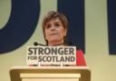 Nicola Sturgeon sought to calm English concerns about the influence the SNP will wield, but drew fire from Boris Johnson