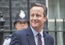 Prime Minister David Cameron in Downing Street