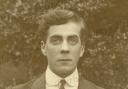 Teacher Arthur Corner who was 22 when he died from injuries sustained at the Battle of the Somme. Photograph reproduced by permission of Durham County Record Office and the Trustees of the former DLI
