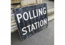 A polling station sign. Picture: Northern Echo.