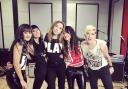 KT Tunstall and her all-female band. The star says female rock musicians don't have enough role models   Picture: @KTTunstallNinja