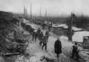 Devastation on the Somme in the First World War