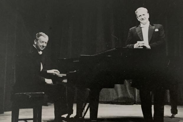 Benjamin Britten and Peter Pears performed at the Georgian Theatre Royal