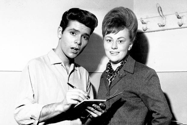 Cliff Richard appeared at The Globe regularly in the early 1960s, starting with his panto performance in Babes in the Wood over the winter of 1959-60. This backstage picture, and the one on today's front cover, were probably taken on November 5,