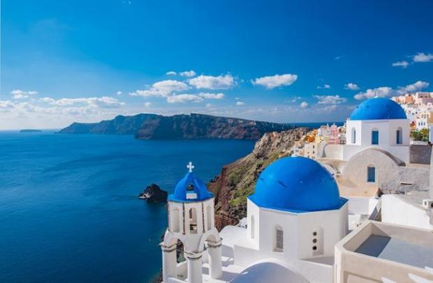 The Northern Echo: Santorini features in the films Picture: CONTRIBUTOR