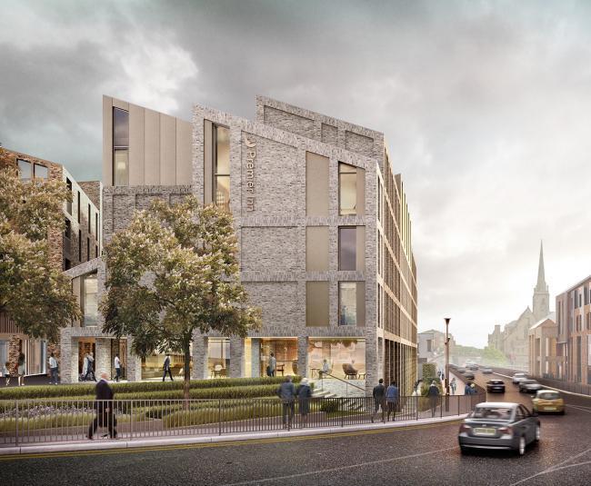 A CGI of the how Milburngate scheme will look