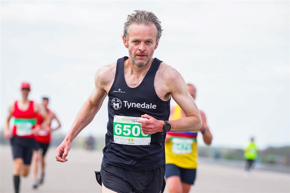 John O’Reilly did the Great North Run to support Dr Bradshaw’s charity