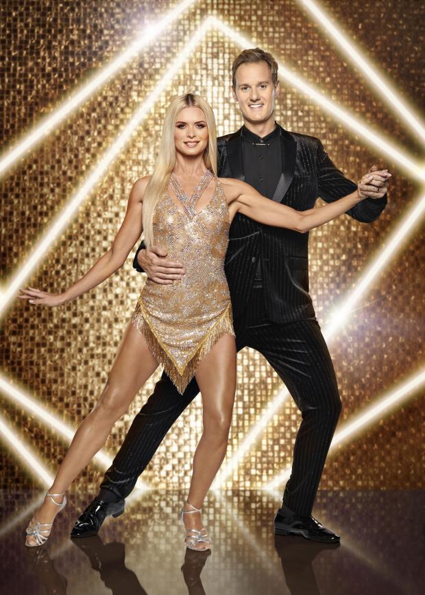 The Northern Echo: Nadiya Bychkova and Dan Walker who have been paired together for this year's BBC1's Strictly Come Dancing. Credit:PA