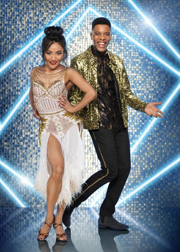 The Northern Echo: Nancy Xu and Rhys Stephenson who have been paired together for this year's BBC1's Strictly Come Dancing. Credit:PA