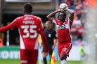 Sol Bamba has been left as Boro's only fit defender.