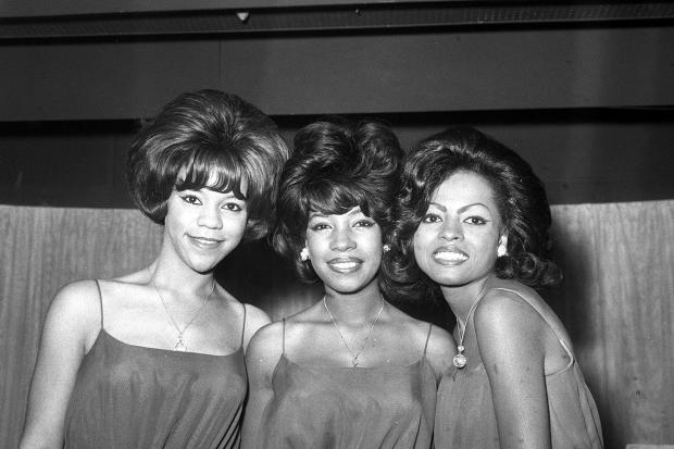 The Supremes in 1964: (left to right) Florence Ballard, Mary Wilson and Diana Ross