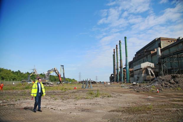 The Northern Echo: Ben Houchen on part of the Teesworks site